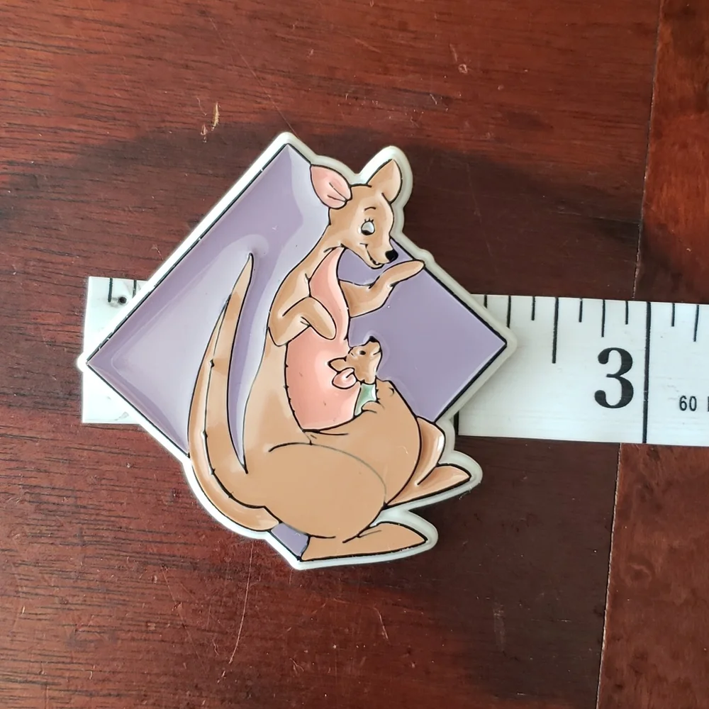 Vintage Disney Kanga and Roo Brooch Pin